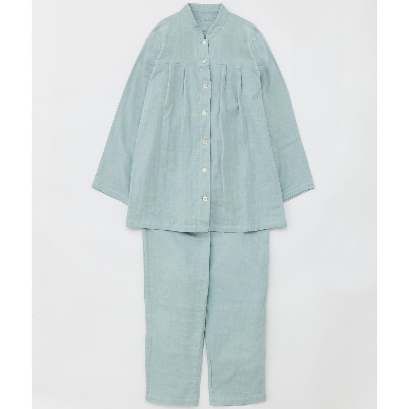 呼吸するパジャマ（レディース）マオカラータイプ ｜睡眠てらす