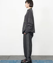 画像をギャラリービューアに読み込む, 【期間限定】カラーステッチ レイヤード ロングスリーブ Tシャツ｜Nora Lily（ノラリリー）
