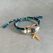 画像をギャラリービューアに読み込む, オリジナル3連ミサンガ 天然石×インフィニティ｜On Cloud Nine（オンクラウドナイン）
