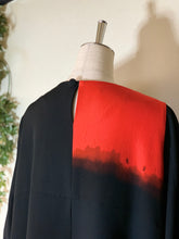 画像をギャラリービューアに読み込む, 着物リメイク　バルーン袖のフレアワンピース｜komomo（コモモ）
