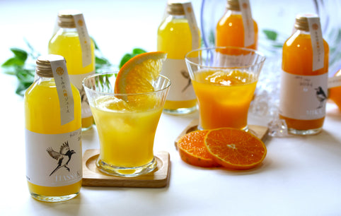 8℃ by きみのフルーツ はっさく＆みかんジュースセット｜8℃ by きみのフルーツ（ハチドバイキミノフルーツ）