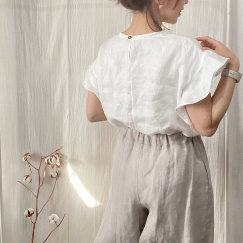 hachiko あくびパンツ　ブラウンカーキ｜hachiko（ハチコ）