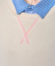 画像をギャラリービューアに読み込む, 【期間限定】カラーステッチ レイヤード ロングスリーブ Tシャツ｜Nora Lily（ノラリリー）
