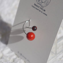 画像をギャラリービューアに読み込む, 天然石イヤーカフPlanet - Coral｜Magic Hour（マジックアワー）
