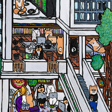 画像をギャラリービューアに読み込む, シリコンバレーの柴犬達｜yoshie moriuchi ARTWORKS（ヨシエモリウチアートワークス）
