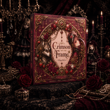 画像をギャラリービューアに読み込む, Crimson Frame 妖艶箔押しレーザーカット マテリアルペーパー｜nene_hope_heart（ネネホープハート）
