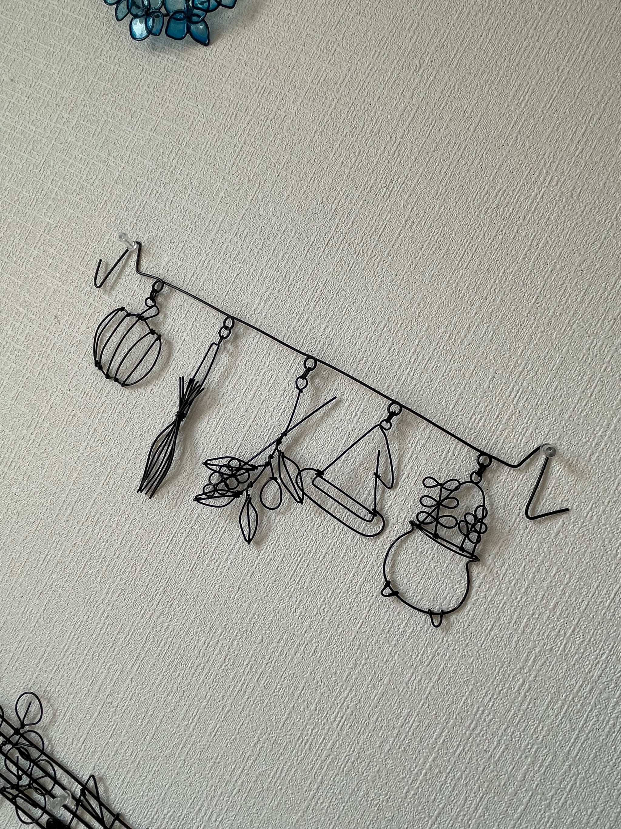 ハロウィンガーランド｜wire art Niko（ワイヤーアートニコ