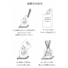 画像をギャラリービューアに読み込む, アールグレイティーの香り リードディフューザー 100ml 詰替 リフィル｜Aroma Quest（アロマクエスト）
