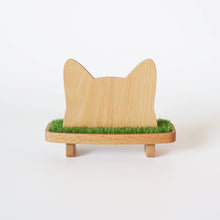 画像をギャラリービューアに読み込む, ここだよワンワン メガネスタンド（木製 柴犬 メガネ置き）｜TOSMU（トスム）
