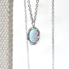 画像をギャラリービューアに読み込む, オパール ネックレス（シルバー925／ロジウムプレーティング）｜SMUK（スムーク）
