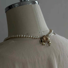 画像をギャラリービューアに読み込む, 【ネックレス】静かな輝きをまとう、ボタニカルパールネックレス｜ERIKOART（エリコアート）
