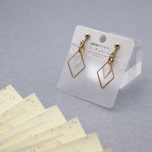 画像をギャラリービューアに読み込む, ひし形フープ【美濃和紙イヤリング・ピアス】小倉紙｜マッチュルーム
