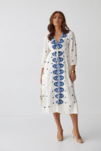 画像をギャラリービューアに読み込む, レース刺繍ワンピース｜Ukrainian Embroidery Wear ”Mavka”（ウクライナシシュウノアパレル　マウカ）
