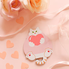 画像をギャラリービューアに読み込む, 猫雑貨・木製プレート＆コースター【ねこまみれ　推し色　ピンク】｜Ten＆O Art+Craft（テンアンドオー　アートクラフト）
