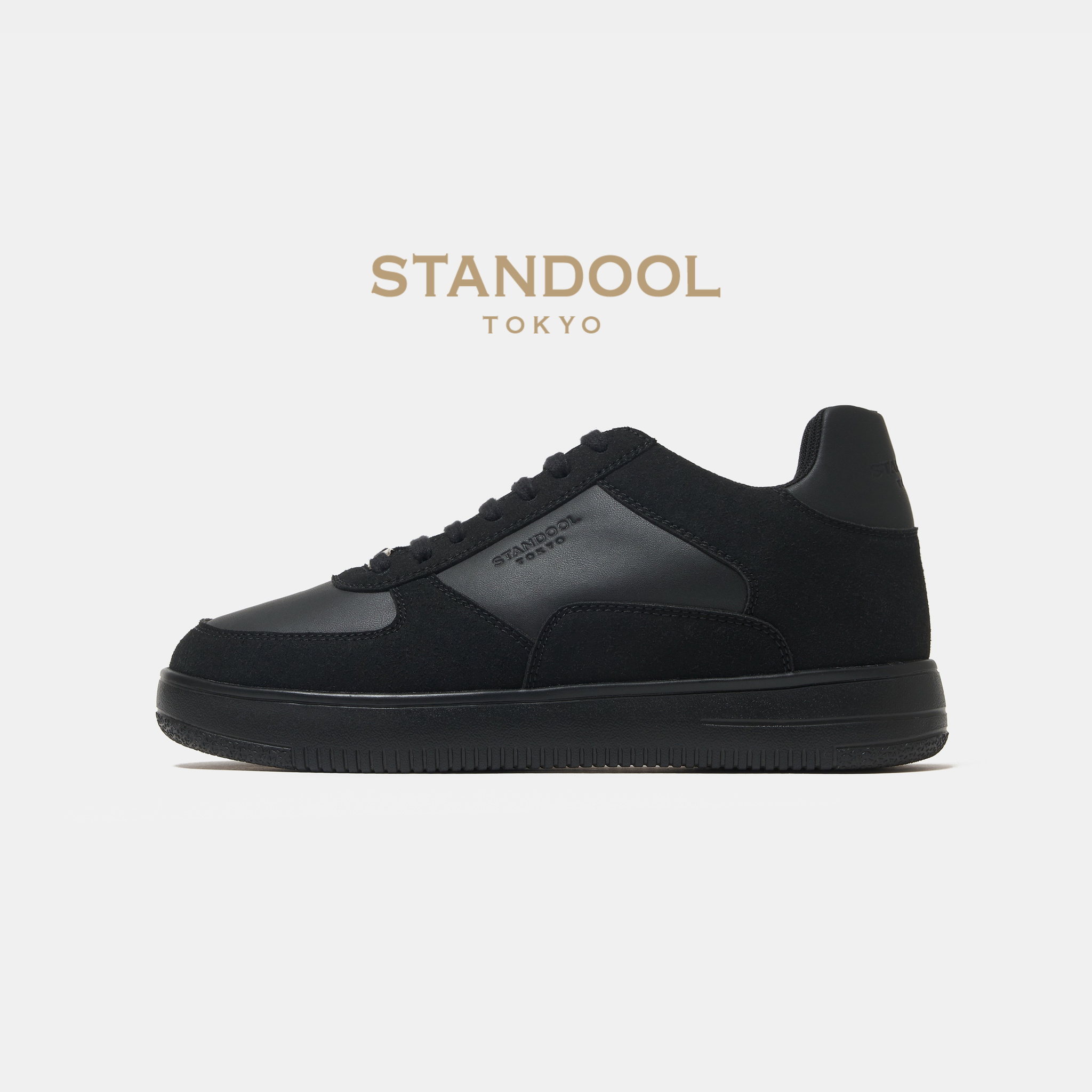 STANDOOL ブラック スニーカー 25.0cm STANDOOL TOKYO（スタンドゥール 