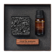 画像をギャラリービューアに読み込む, Rest in Nature ストーンオブジェ＆ディフューザーオイルセット Patch Holic（パッチホリック）
