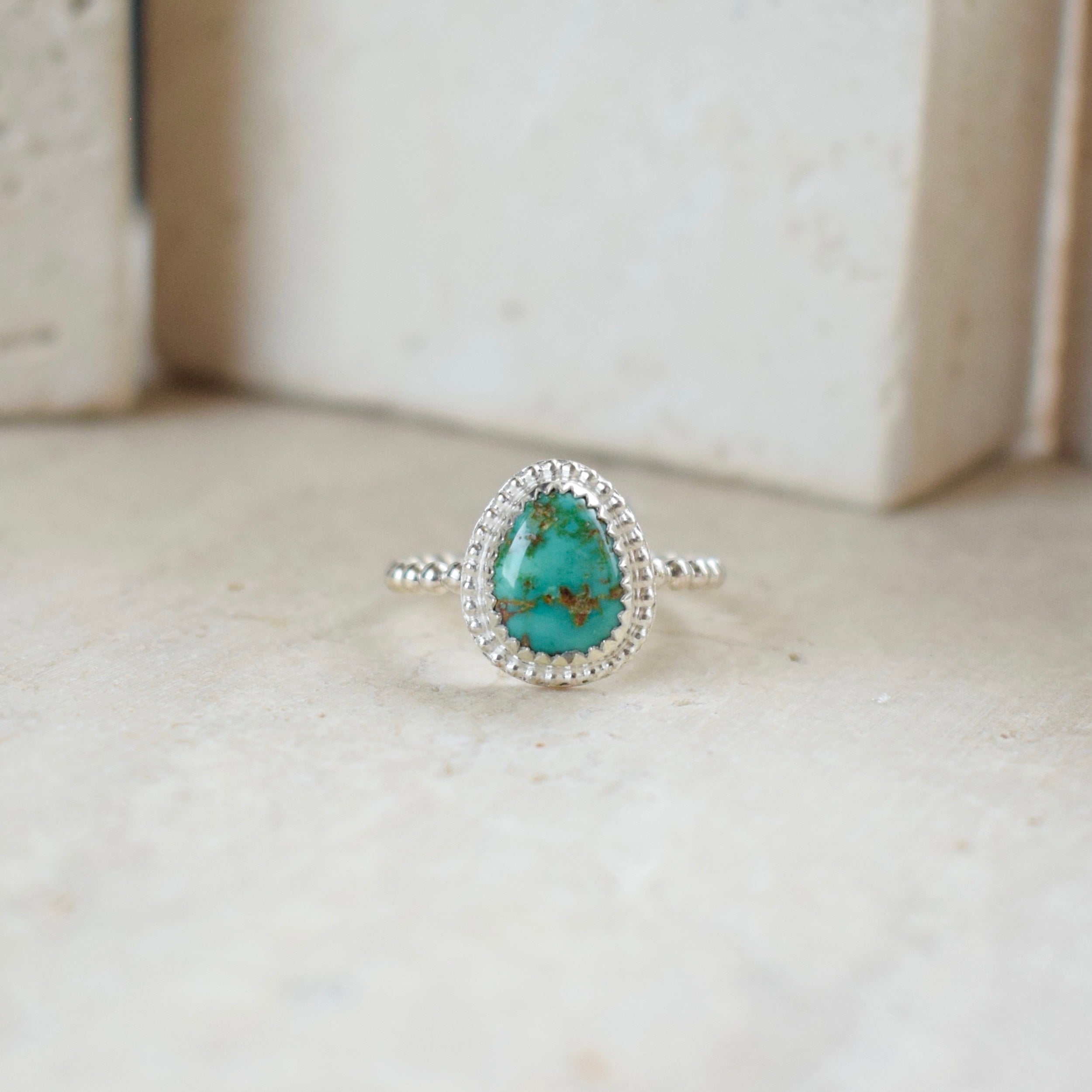 Emerald Valley turquoise ring 11号｜MARIA JEWELRY（マリアジュエリー）