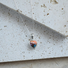 画像をギャラリービューアに読み込む, Pink copper turquoise heart necklace｜MARIA JEWELRY（マリアジュエリー）
