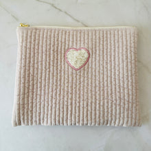 画像をギャラリービューアに読み込む, nubi heart pouch-sakurapink｜coco ange（ココアンジュ）
