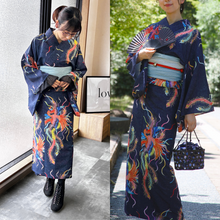 画像をギャラリービューアに読み込む, 洗える着物 帯 2点セット【鳳凰】山崎大輝デザイン｜KUTANI×KIMONO（クタニキモノ）

