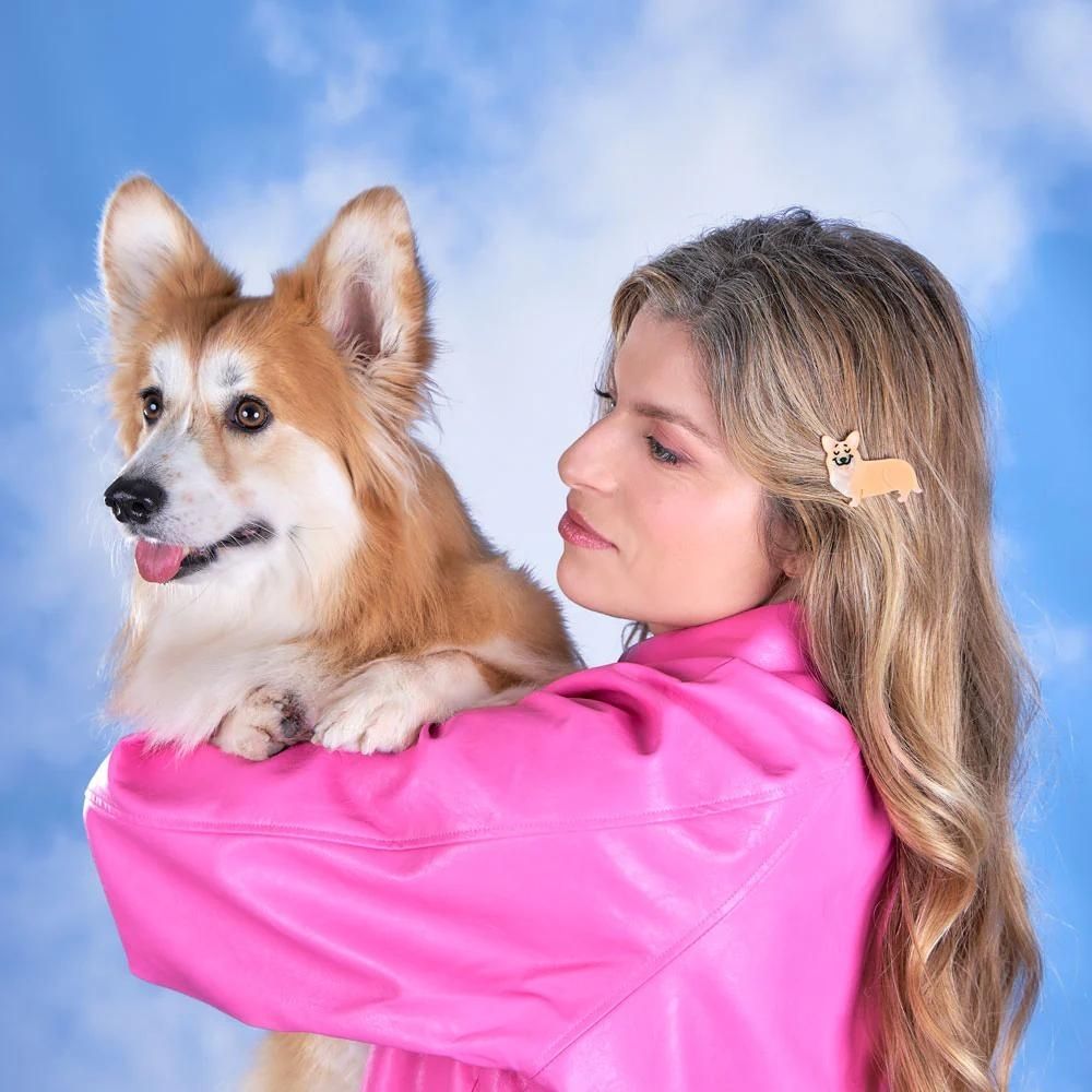 ☆プロフ必読お願いします☆　プラチナジュビリー　コーギー2セット Coucou Suzette】Corgi Hair Clip｜CHUPETERIA（チュペテリア