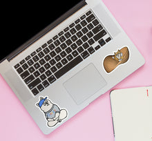 画像をギャラリービューアに読み込む, 貼って剥がせる自由な柴犬達のステッカー【5枚セット】｜yoshie moriuchi ARTWORKS（ヨシエモリウチアートワークス）
