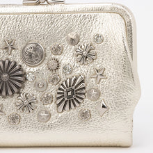 画像をギャラリービューアに読み込む, マルチスタッズがま口二つ折りウォレット｜perche（ペルケ）
