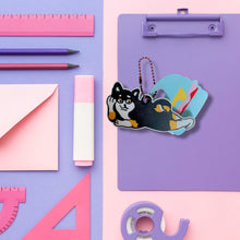 画像をギャラリービューアに読み込む, 自由すぎる柴犬たちのキーホルダー｜yoshie moriuchi ARTWORKS（ヨシエモリウチアートワークス）
