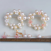 画像をギャラリービューアに読み込む, 【色が選べる】桜ブローチ｜SAKURA jewelry（サクラジュエリー）
