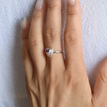 画像をギャラリービューアに読み込む, Purple copper heart turquoise ring / Sunset 13号｜MARIA JEWELRY（マリアジュエリー）
