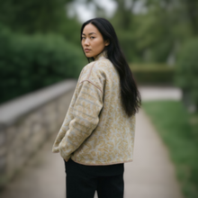 画像をギャラリービューアに読み込む, ”flowers in indigo”  vintage kantha jacket/ヴィンテージカンタジャケット｜ananyaﾕｲｲﾂﾑﾆ（アナンヤユイイツムニ）
