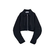 画像をギャラリービューアに読み込む, タック エッグシルエット ブルゾン｜Nora Lily elle（ノラリリーエル）
