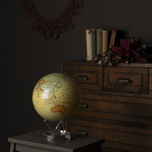 画像をギャラリービューアに読み込む, ANTIQUE YELLOW POLITICAL MAP JAPANESE（世界地図モデル　クラシカル仕様　クラシカル仕様：日本語版）：プレステージ (8.5インチ)｜MOVA Globe（モバグローブ）

