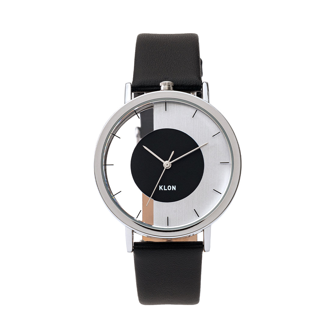 KLON INVISIBLE OVERLAPPING CIRCLE SHAPES BLACK 38mm｜KLON（クローン）