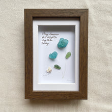 画像をギャラリービューアに読み込む, 明日が輝く1日でありますように【シーグラスアート】｜umihana（ウミハナ）
