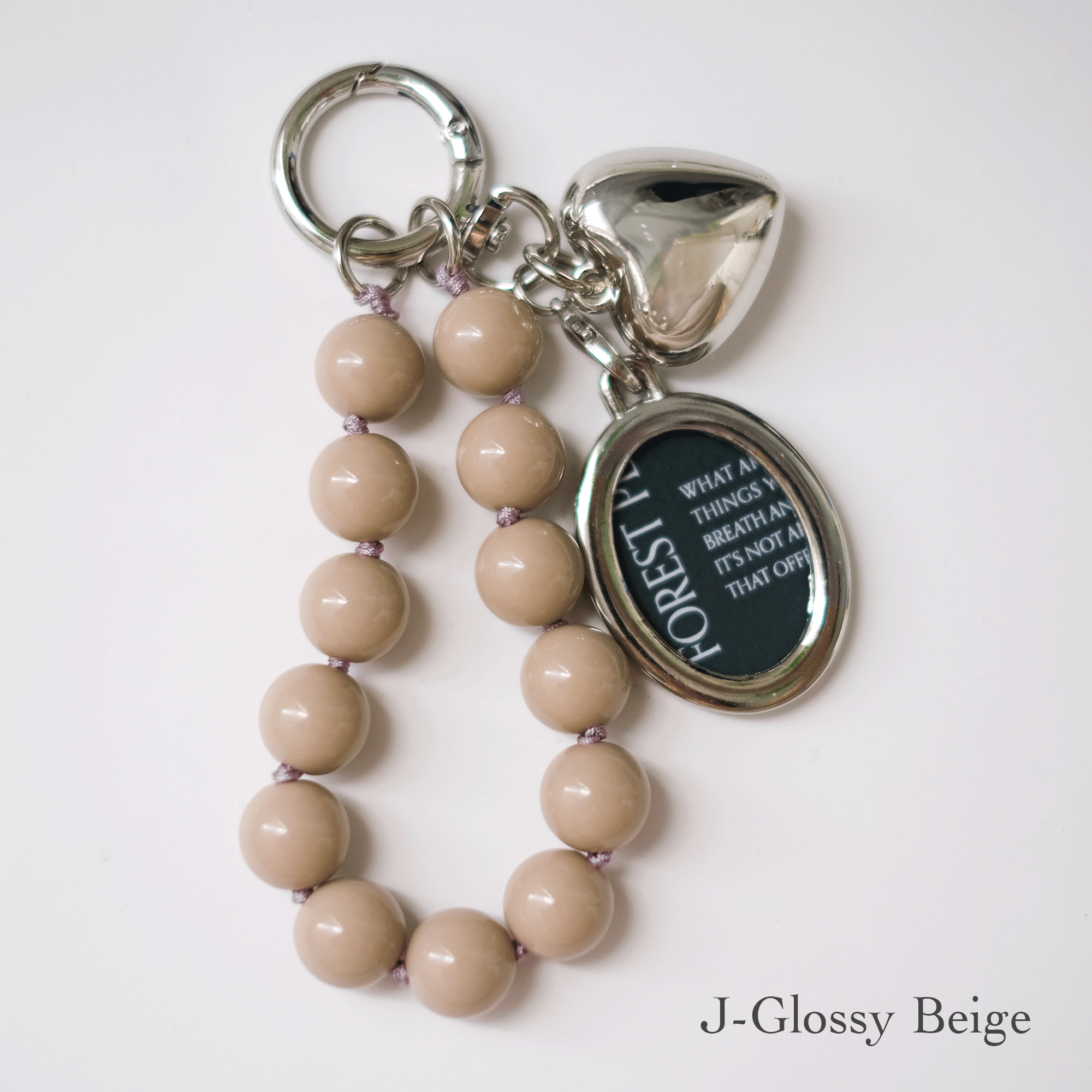 Beads Key ring(frK-01)｜Forest percent（フォレストパーセント