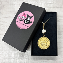 画像をギャラリービューアに読み込む, My Melody 50th &amp; Kuromi 20th Anniversaries ペンダント・マイメロディ＆クロミ・ゴールド｜Cuprum by ISHIWATA（クプラム　バイ　イシワタ）
