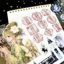 画像をギャラリービューアに読み込む, KaguyaGalaxy月宮夜行20cm幅PETテープ｜nene_hope_heart（ネネホープハート）
