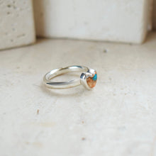 画像をギャラリービューアに読み込む, Orange copper heart turquoise ring 13.5号｜MARIA JEWELRY（マリアジュエリー）
