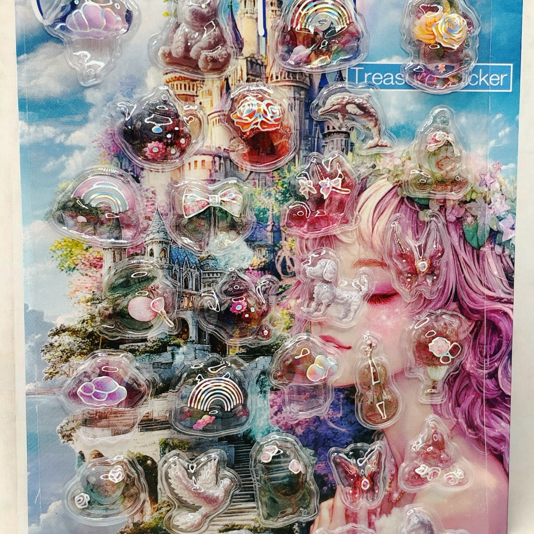 Celestial Princess Treasure Sticker｜nene_hope_heart（ネネホープ
