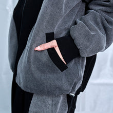 画像をギャラリービューアに読み込む, デニム コンボ フード ジップ ブルゾン｜Nora Lily（ノラリリー）
