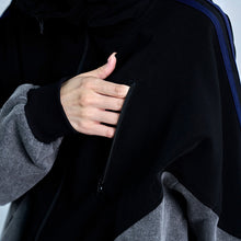 画像をギャラリービューアに読み込む, デニム コンボ フード ジップ ブルゾン｜Nora Lily（ノラリリー）
