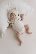 画像をギャラリービューアに読み込む, 【Milky cream】 -Ruffly cotton rompers｜Bébémoose （ベベムース）
