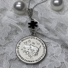 画像をギャラリービューアに読み込む, My Melody 50th &amp; Kuromi 20th Anniversaries ペンダント・マイメロディ＆クロミ・シルバー｜Cuprum by ISHIWATA（クプラム　バイ　イシワタ）
