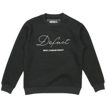 画像をギャラリービューアに読み込む, CLASSIC LOGO Sweat Crew [Black]｜DEFACT（デファクト）
