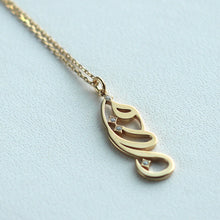 画像をギャラリービューアに読み込む, K10 "Fattan" 魅力 （فَتّان）Arabic Necklace｜KAYO &amp; Coco Jewelry（カヨアンドココジュエリー）
