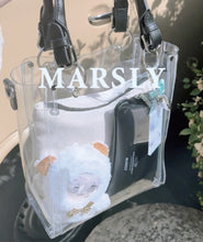 画像をギャラリービューアに読み込む, クリアバッグ（Black ）｜MARSLY（マーズリー）
