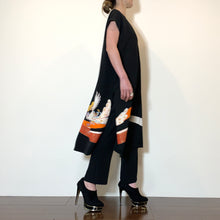 画像をギャラリービューアに読み込む, 着物リメイク　ロングトップスとパンツのセットアップ｜komomo（コモモ）
