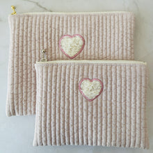 画像をギャラリービューアに読み込む, nubi heart pouch-sakurapink｜coco ange（ココアンジュ）
