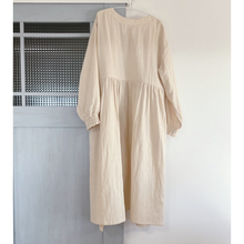 画像をギャラリービューアに読み込む, 割烹着ワンピース　肌触り最高のダブルガーゼ｜かっぽう着屋（カッポウギヤ）

